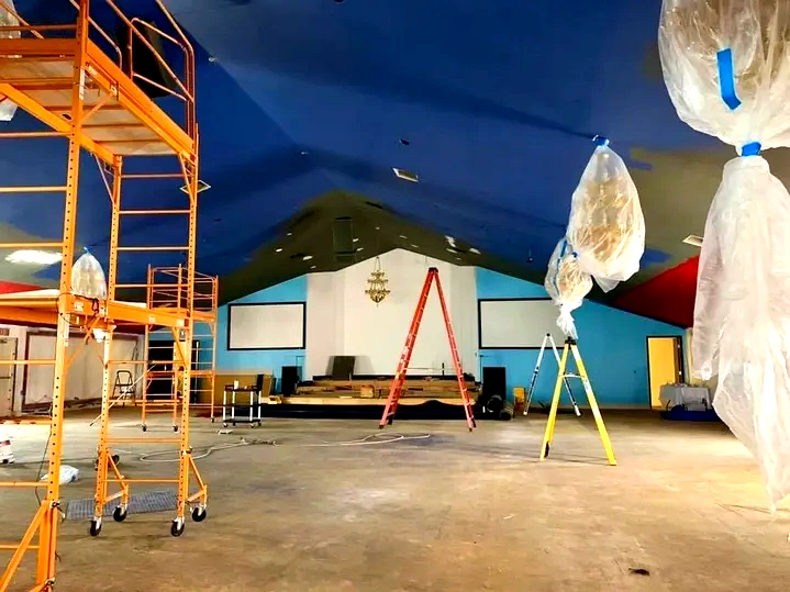 Interior Church Remodel, Long Beach