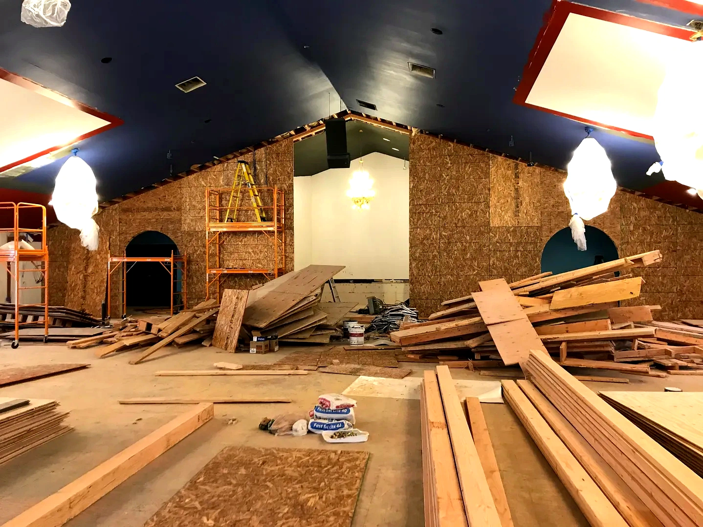 Interior Church Remodel, Long Beach gallery image 4